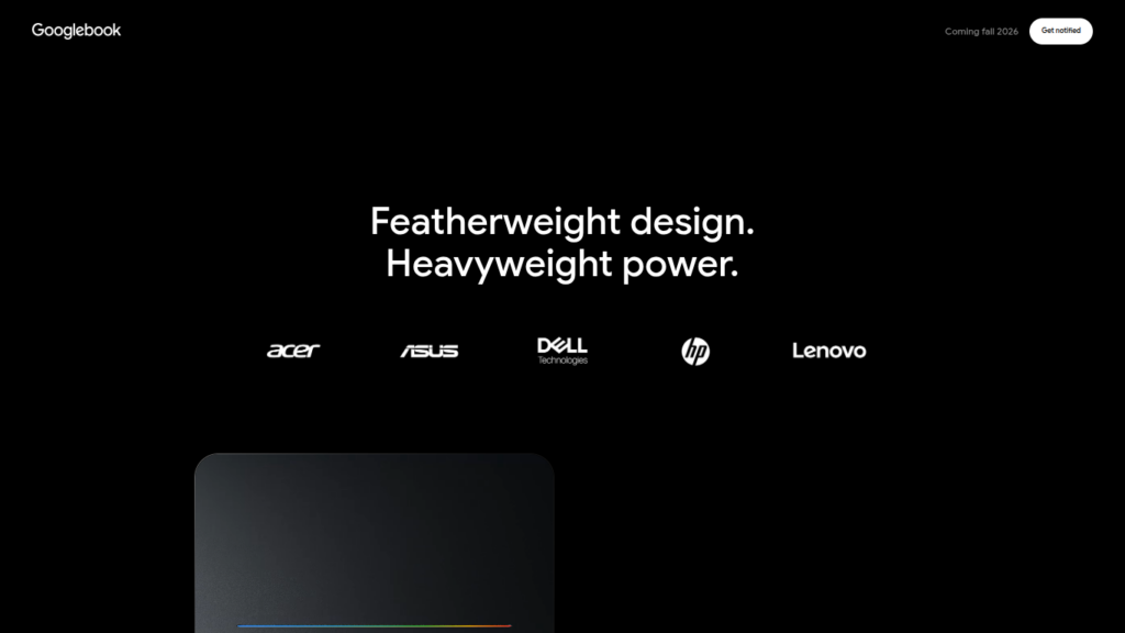 image-16-1024x576 Googlebookが発表。ChromebookからAIファーストノートPCへ、Googleがラップトップを再発明する